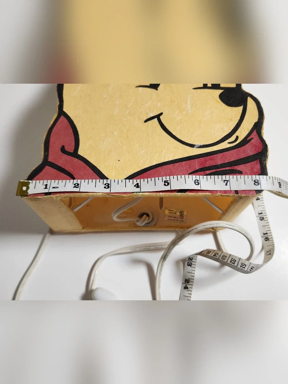 Winnie The Pooh Wall Plug In Lamp Night Light - Picture 10 of 12